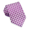Purple Polka Dots Highlights Lavender Formal Wedding Straight Mens Neck Tie Purple Polka Dots Highlights Lavender Formal Wedding Straight Mens Neck Tie