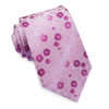 Fuchsia Floral Light Pink Formal Wedding Straight Mens Neck Tie Fuchsia Floral Light Pink Formal Wedding Straight Mens Neck Tie