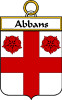 Abbans French Coat of Arms Print Abbans French Family Crest Print