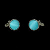 Turquoise Formal Groomsmen Groom Wedding Mens Cufflinks Five Sets