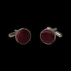 Burgundy Wine Formal Groomsmen Groom Wedding Mens Cufflinks Five Sets