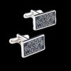 Star Wars Rectangular Formal Groomsmen Groom Wedding Mens Cufflinks Two Sets