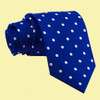Navy Blue White Polka Dots Formal Wedding Straight Mens Neck Tie Navy Blue White Polka Dots Formal Wedding Straight Mens Neck Tie