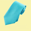 Dark Turquoise Formal Boys Ages 7-13 Wedding Straight Boys Neck Tie