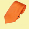 Orange Formal Boys Ages 7-13 Wedding Straight Boys Neck Tie