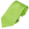 Lime Green Formal Boys Ages 7-13 Wedding Straight Boys Neck Tie