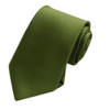 Olive Green Formal Boys Ages 7-13 Wedding Straight Boys Neck Tie