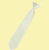 Ivory Junior Boys Ages 3-7 Wedding Elastic Straight Boys Neck Tie