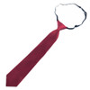 Burgundy Wine Junior Boys Ages 3-7 Wedding Elastic Straight Boys Neck Tie Burgundy Wine Junior Boys Ages 3-7 Wedding Elastic Straight Boys Neck Tie