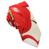 Red Apples Formal Groomsmen Groom Wedding Slim Skinny Mens Neck Tie