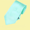 Light Mint Green Formal Groomsmen Groom Wedding Narrow Mens Neck Tie