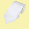 Ivory Formal Groomsmen Groom Wedding Narrow Mens Neck Tie