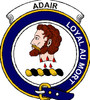 Adair Clan Badge Print Adair Scottish Clan Crest Badge