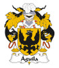 Aguila Spanish Coat of Arms Print Aguila Spanish Family Crest Print