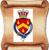 Alley Coat of Arms Surname Large Print Alley Family Crest
