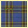 All Ireland Blue Reproduction Double Width 11oz Lightweight Tartan Wool Fabric