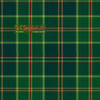 All Ireland Green Modern Double Width 11oz Lightweight Tartan Wool Fabric