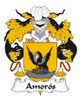 Amoros Spanish Coat of Arms Print Amoros Spanish Family Crest Print