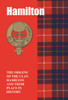 Hamilton Clan Badge History Scottish Family Name Origins Mini Book