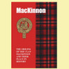 MacKinnon Clan Badge History Scottish Family Name Origins Mini Book