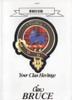 Bruce Your Clan Heritage Bruce Clan Paperback Book Alan McNie