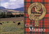 Munro Clan Badge Scottish Family Name Fridge Magnets Set of 4