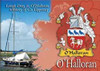 O'Halloran Coat of Arms Irish Family Name Fridge Magnets Set of 2