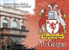McGuigan Coat of Arms Irish Family Name Fridge Magnets Set of 2