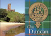 Duncan Clan Badge Scottish Family Name Fridge Magnets Set of 2