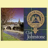 Johnstone Clan Badge Scottish Family Name Fridge Magnets Set of 2