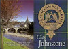 Johnstone Clan Badge Scottish Family Name Fridge Magnets Set of 2