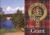 Grant Clan Badge Scottish Family Name Fridge Magnets Set of 4