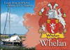 Whelan Coat of Arms Irish Family Name Fridge Magnets Set of 2
