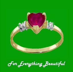 Ladies Ruby Rings