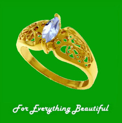 Ladies Aquamarine Rings Ladies Aquamarine Rings