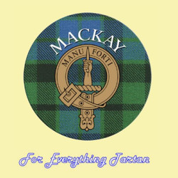 Round Tartan Coasters Round Tartan Coasters