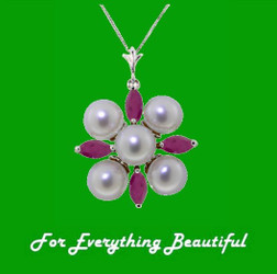 Gemstone and Pearl Necklaces