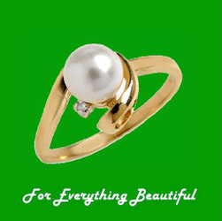 Ladies Pearl Rings