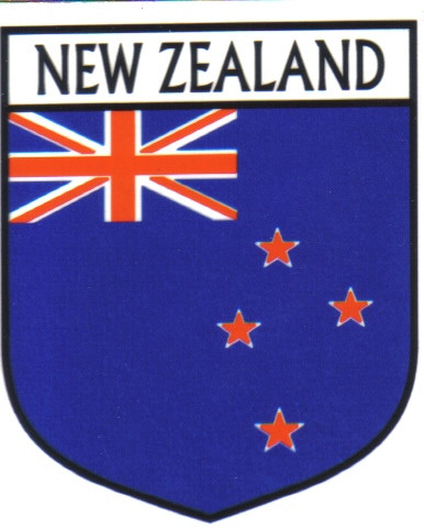 New Zealand Flag Country Flag New Zealand Decals Stickers Set of 3 ...