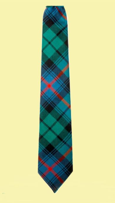 Urquhart Broad Red Ancient Tartan Classic Tie