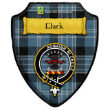 Clark Modern Tartan Crest 2D T-shirt - Never Underestimate Style main image 0
