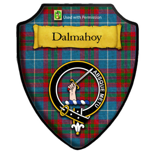 Dalmahoy Tartan Crest 2D T-shirt - Never Underestimate Style