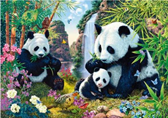 Panda Valley Animal Themed Maestro Wooden Jigsaw Puzzle 300 Pieces