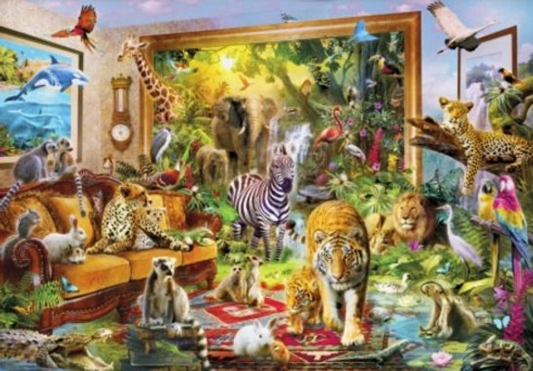 Coming To Life Animal Themed Maxi Wooden Jigsaw Puzzle 250 Pieces