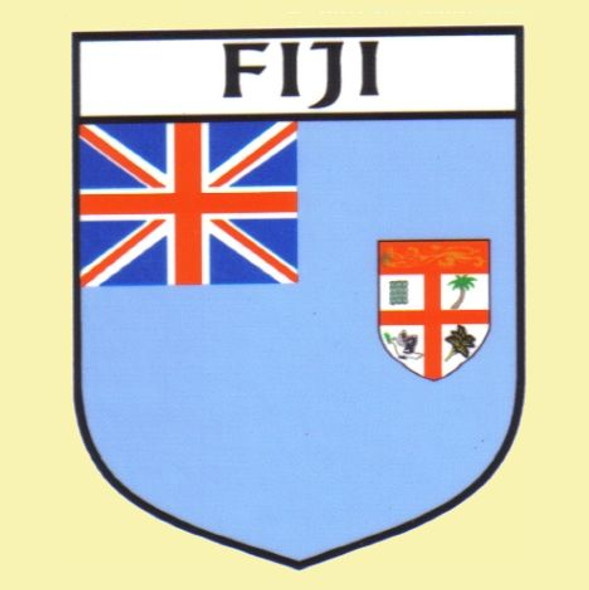 Fiji Flag Country Flag Fiji Decal Sticker