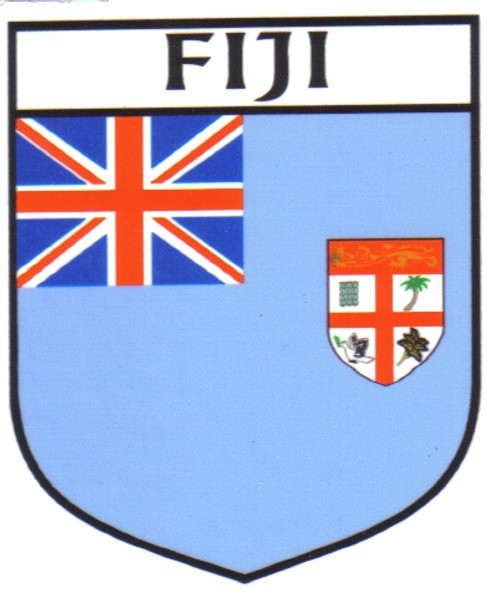 Fiji Flag Country Flag Fiji Decal Sticker