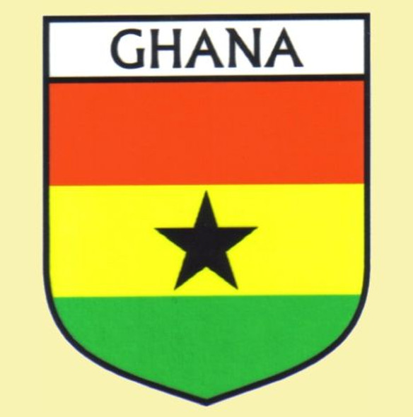 Ghana Flag Country Flag Ghana Decal Sticker