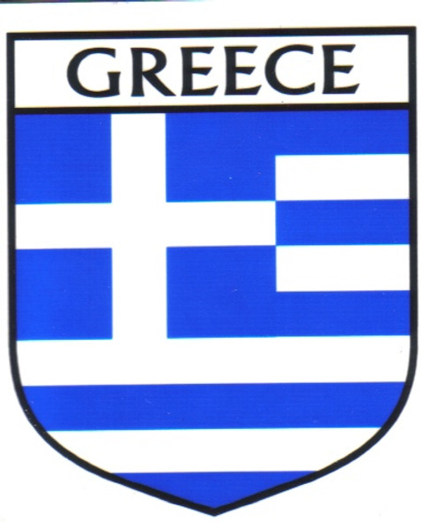 Greece Flag Country Flag Greece Decal Sticker