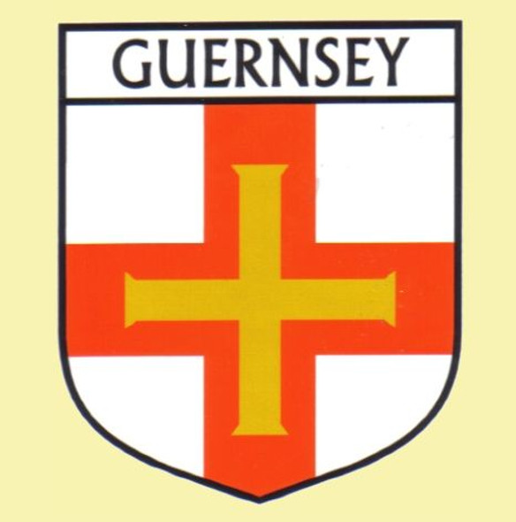 Guernsey Flag Country Flag Guernsey Decal Sticker