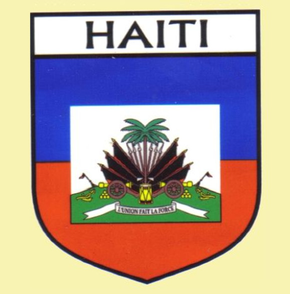 Haiti Flag Country Flag Haiti Decal Sticker